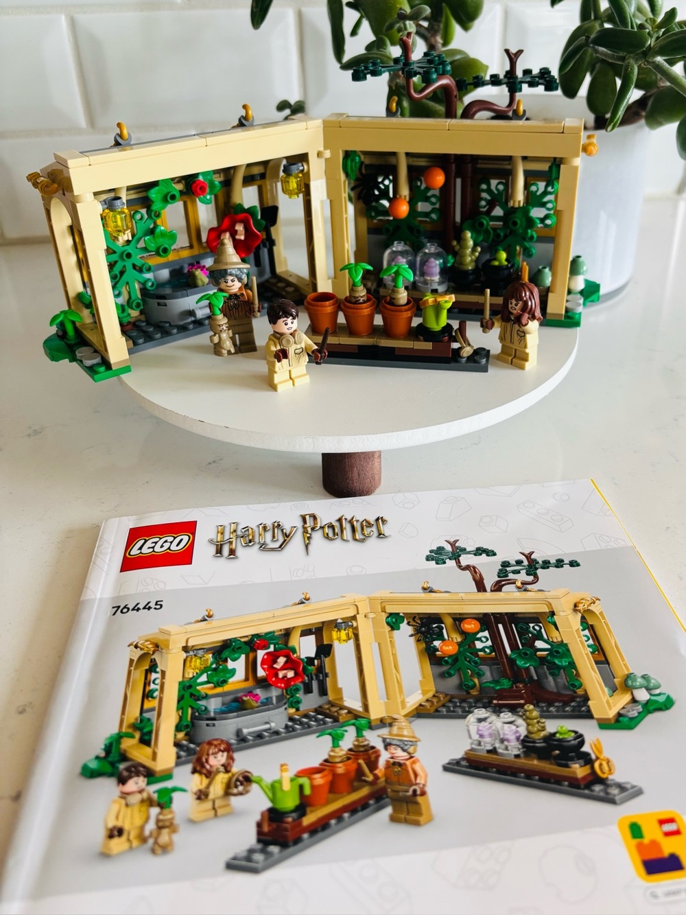 LEGO Harry Potter Hogwarts Castle Herbology Class 76445 Building Kit
